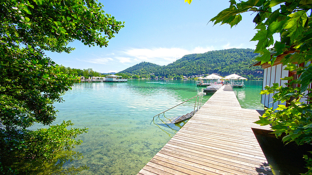 Sommerurlaub am See in Kärnten mit hauseigenem Steg