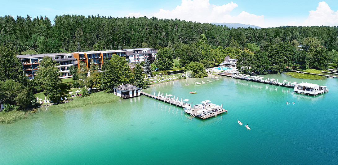 Hotel Resort am Klopeiner See - Übersicht Hotelanlage