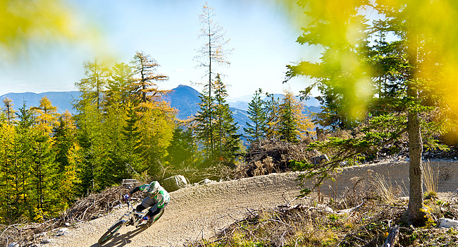 Mountain Bike Trail in Austria